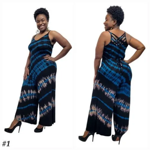 Malibu Lattice Back Jumpsuit