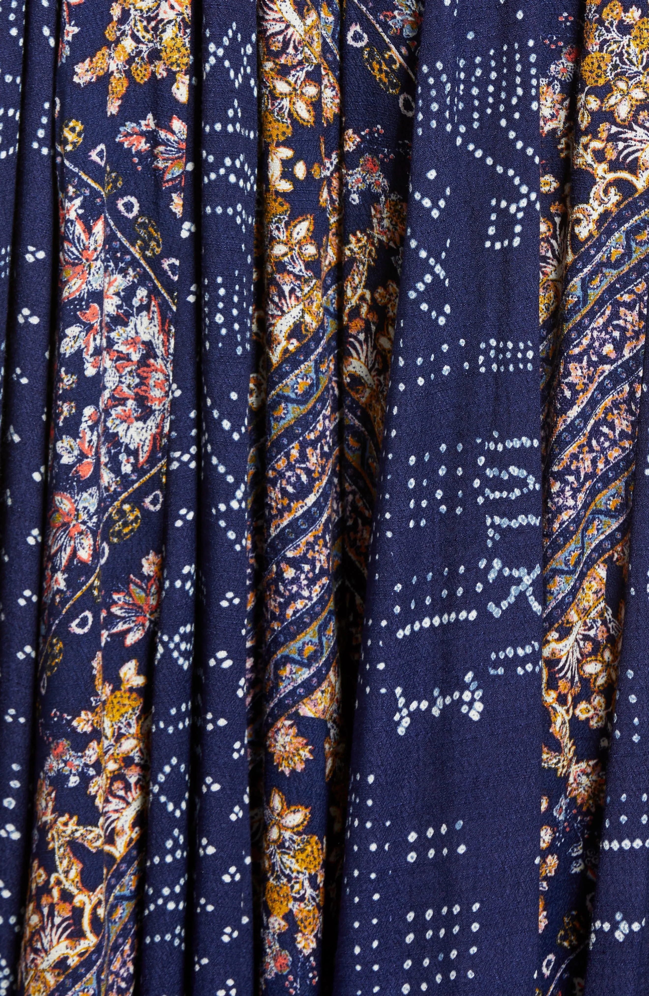 Shangri-La Scarf Print Halter Neck Jumpsuit