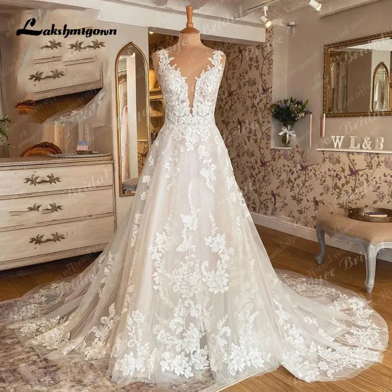 Wedding Dress Boho Bridal Gowns Custom Made
